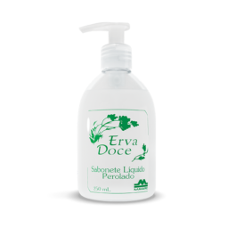Sabonete Líquido Perolado MAVARO – Erva Doce – Frasco 250ml com dosador