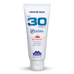 Protetor Solar Mavaro FPS 30 ULTRA com Repelente de Insetos – Bisnaga 100g