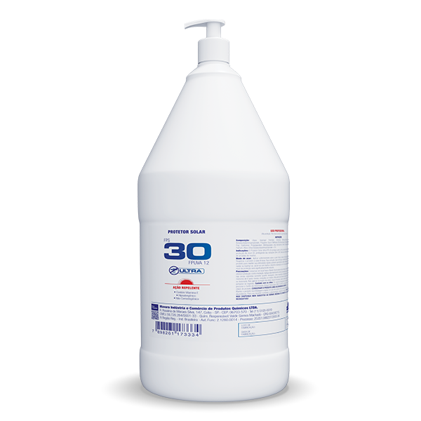 Embalagem econômica – Bombona com dosador 4kg – Protetor Solar Mavaro FPS 30 ULTRA com Repelente de Insetos